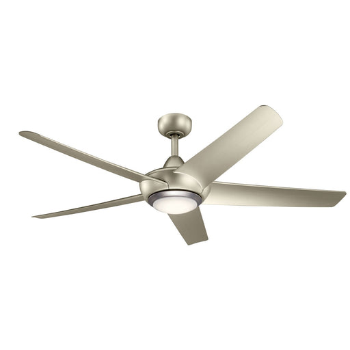 Kichler - 330089NI - 52``Ceiling Fan - Kapono - Brushed Nickel