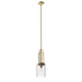 Kichler - 52414BNB - One Light Mini Pendant - Kimrose - Brushed Natural Brass