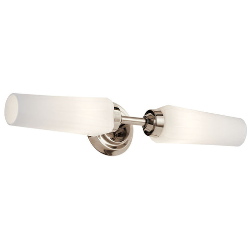 Kichler - 55074PN - Two Light Wall Sconce - Truby - Polished Nickel