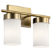 Kichler - 55111BNB - Two Light Bath - Ciona - Brushed Natural Brass