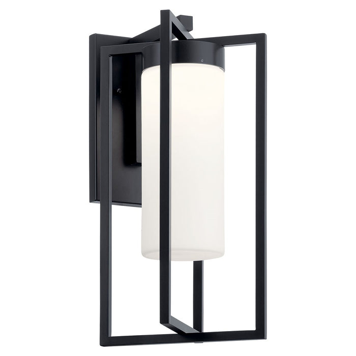 Kichler - 59072BKLED - LED Outdoor Wall Mount - Drega - Black