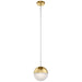 Kichler - 83854CGWH - LED Mini Pendant - Moonlit - Champagne Gold