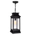 CWI Lighting - 0418P7L-1 - One Light Outdoor Pendant - Milford - Black