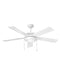 Hinkley - 904052FCW-LIA - 52``Ceiling Fan - Croft - Chalk White