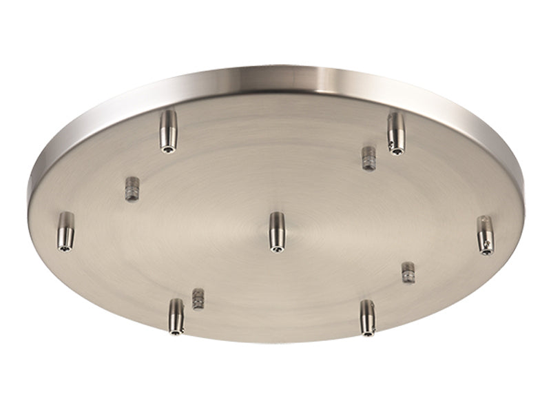 Matteo Lighting - CP0107BN - Ceiling Canopy - Multi Ceiling Canopy (Line Voltage) - Brushed Nickel