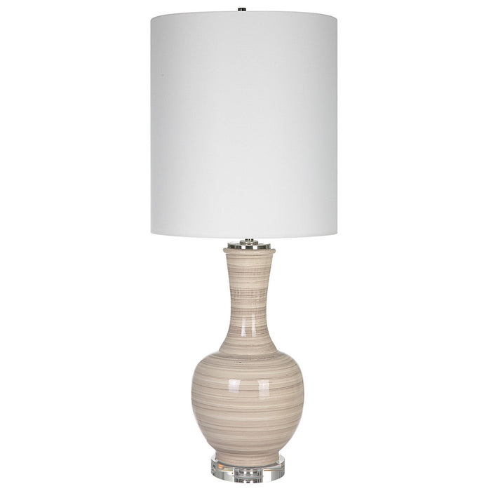 Uttermost - 29996-1 - One Light Table Lamp - Chalice - Polished Nickel