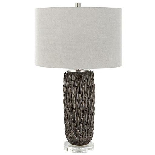 Uttermost - 30003-1 - One Light Table Lamp - Nettle - Polished Nickel