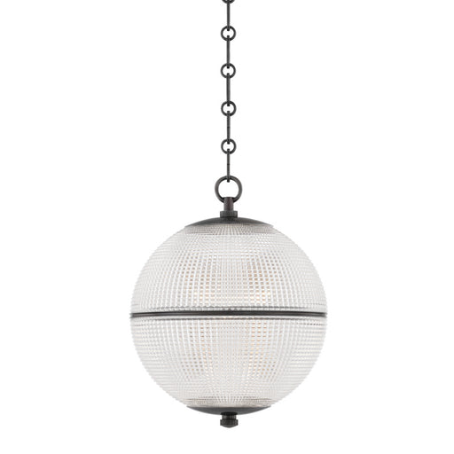 Hudson Valley - MDS800-DB - One Light Pendant - Sphere No. 3 - Distressed Bronze
