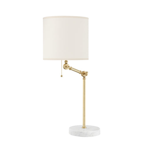 Hudson Valley - MDSL150-AGB - One Light Table Lamp - Essex - Aged Brass