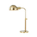 Hudson Valley - MDSL520-AGB - One Light Table Lamp - Devon - Aged Brass
