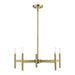 Livex Lighting - 51175-01 - Five Light Chandelier - Copenhagen - Antique Brass