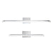 Norwell Lighting - 8146-BN-FA - LED Wall Sconce - Double L - Brushed Nickel