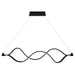 Quoizel - PCBLR138MBK - LED Linear Chandelier - Bleecker - Matte Black