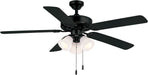 Wind River Fan Company - WR1422MB - 52``Ceiling Fan - Dalton - Matte Black