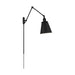 Nuvo Lighting - 60-7369 - One Light Swing Arm Wall Lamp - Bayard - Matte Black