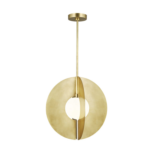 Tech Lighting - 700TDOBLRGNB - One Light Pendant - Orbel Grande - Natural Brass