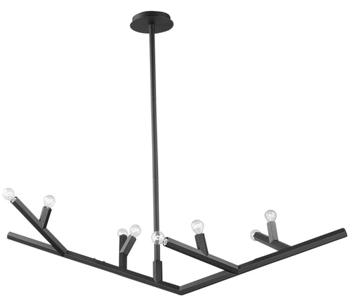 Eight Light Linear Pendant