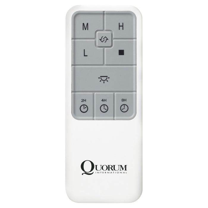 Quorum - 7-501-0 - Motor Remote / LED - White