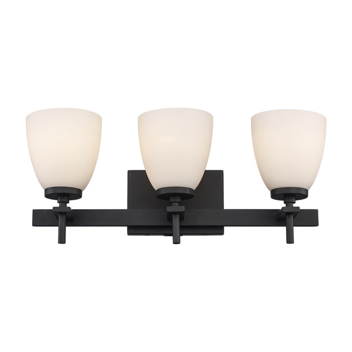 Trans Globe Imports - 22293 BK - Bathroom Fixtures - Three Lights