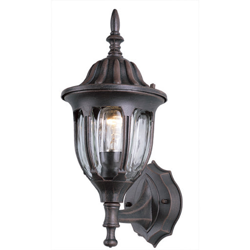 Trans Globe Imports - 4040 RT - One Light Wall Lantern - Hamilton - Rust
