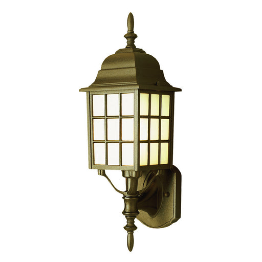 Trans Globe Imports - 4420-1 BG - One Light Wall Lantern - San Gabriel - Black Gold
