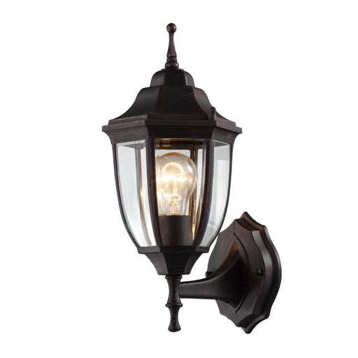 Trans Globe Imports - 4470 RT - One Light Wall Lantern - Ojai - Rust