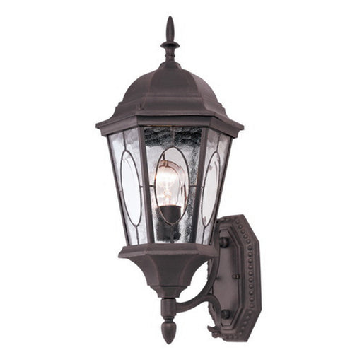 Trans Globe Imports - 4715 RT - One Light Wall Lantern - Villa Nueva - Rust