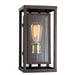 Trans Globe Imports - 50220 ROB - One Light Wall Lantern - Showcase - Rubbed Oil Bronze /Antique Brass