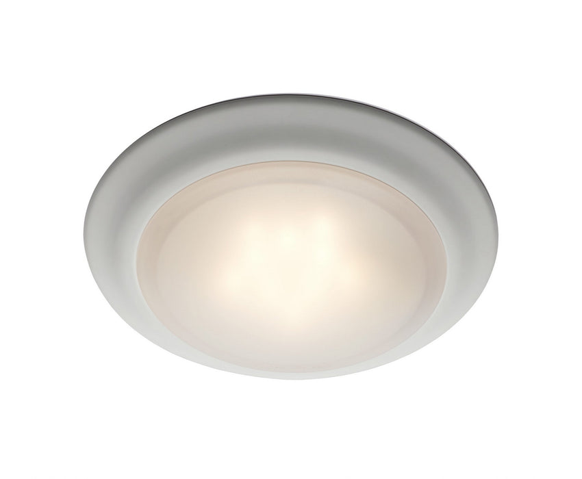 Trans Globe Imports - LED-30016-3 WH - Flush Mounts - Bowl Style