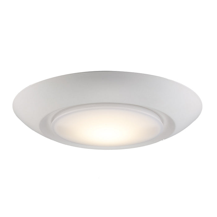 Trans Globe Imports - LED-40024 WH - Flush Mounts - Bowl Style