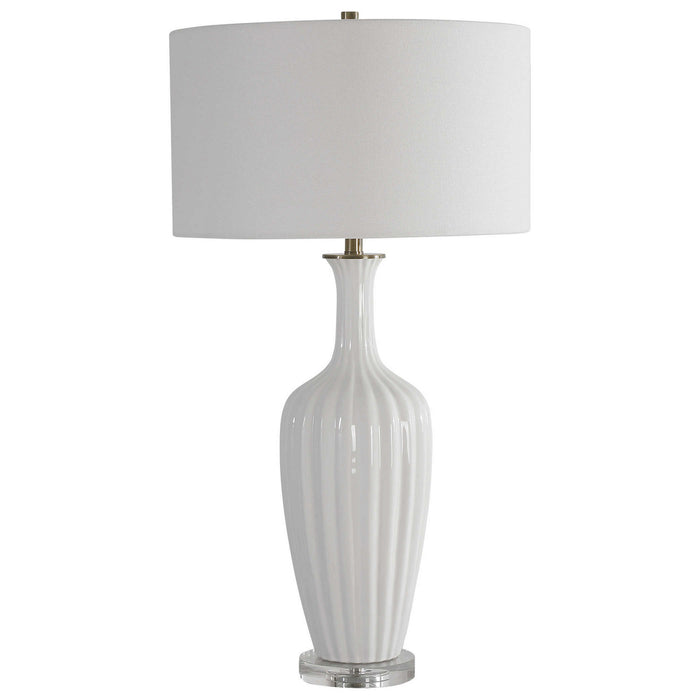Uttermost - 28374-1 - One Light Table Lamp - Strauss - Brushed Brass