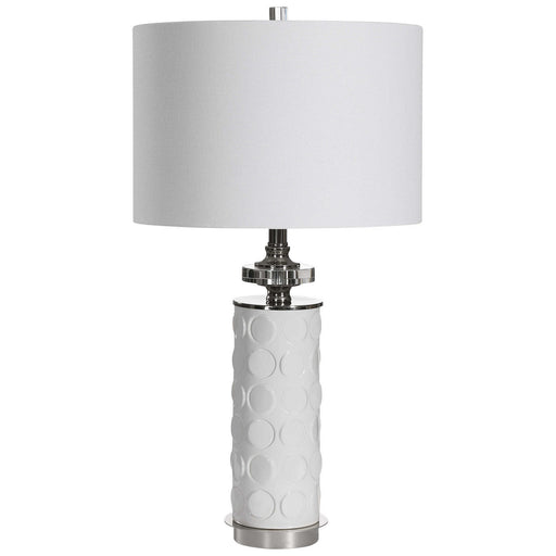 Uttermost - 28428-1 - One Light Table Lamp - Calia - Polished Nickel