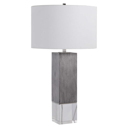 Uttermost - 28449 - One Light Table Lamp - Cordata - Polished Nickel