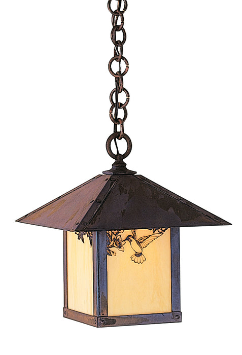 Arroyo - EH-12HFTN-MB - One Light Pendant - Evergreen - Mission Brown