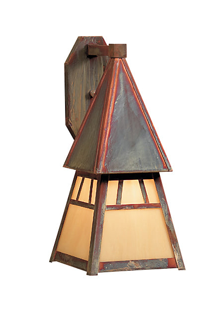 Arroyo - DS-6TN-RC - One Light Wall Mount - Dartmouth - Raw Copper
