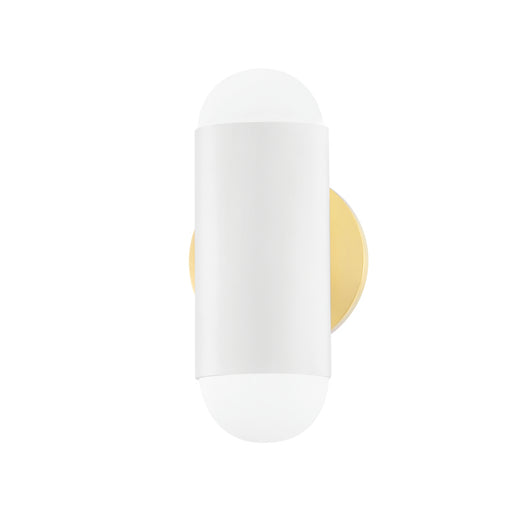 Mitzi - H484102-AGB/SWH - Two Light Wall Sconce - Kira - Aged Brass/Soft White Combo