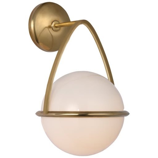 Visual Comfort - ARN 2362HAB-WG - LED Wall Sconce - Lisette - Hand-Rubbed Antique Brass