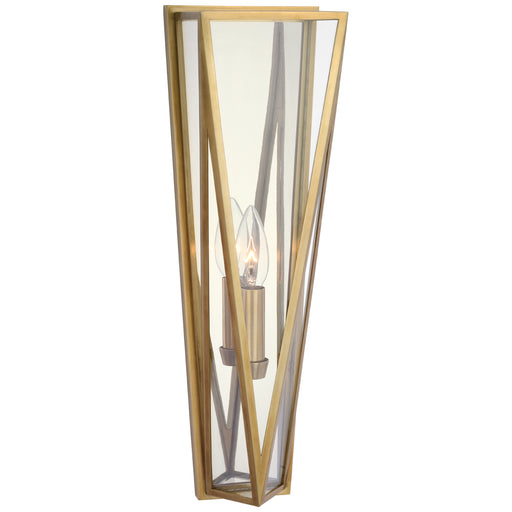 Visual Comfort - JN 2240HAB-CG - LED Wall Sconce - Lorino - Hand-Rubbed Antique Brass
