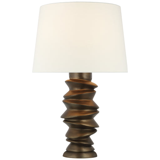 Visual Comfort - JN 3005ABL-L - LED Table Lamp - Karissa - Antique Bronze Leaf