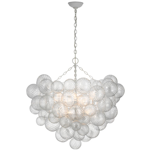 Visual Comfort - JN 5113PW-CG - LED Chandelier - Talia - Plaster White