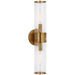 Visual Comfort - KW 2118AB-CG - Two Light Wall Sconce - Liaison - Antique-Burnished Brass
