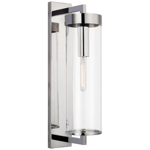 Visual Comfort - KW 2123PN-CG - One Light Outdoor Wall Sconce - Liaison - Polished Nickel