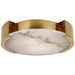 Visual Comfort - KW 4016AB-ALB - LED Flush Mount - Melange - Antique-Burnished Brass