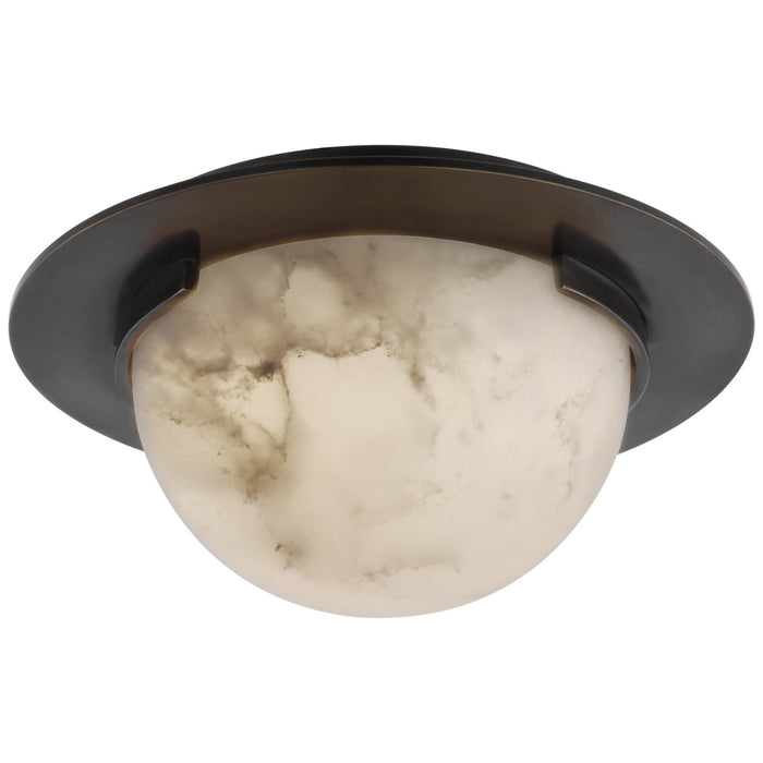 Visual Comfort - KW 4017BZ-ALB - LED Flush Mount - Melange - Bronze