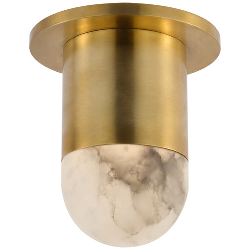 Visual Comfort - KW 4018AB-ALB - LED Flush Mount - Melange - Antique-Burnished Brass