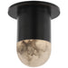 Visual Comfort - KW 4018BZ-ALB - LED Flush Mount - Melange - Bronze