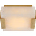 Visual Comfort - KW 4110AB-ALB - LED Flush Mount - Covet - Antique-Burnished Brass