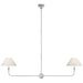 Visual Comfort - TOB 5455PW-L - LED Linear Pendant - Piaf - Plaster White