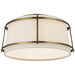 Visual Comfort - S 4685HAB-L/FA - LED Flush Mount - Callaway - Hand-Rubbed Antique Brass