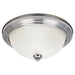 Generation Lighting - 77064-962 - Two Light Flush Mount - Geary - Brushed Nickel